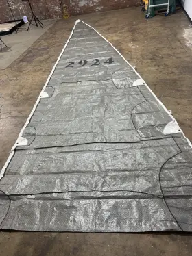 2924 Airforce Air Force Racing Main Sail Used In Great Condition # 2924 Airforce Air Force Racing Main Sail Used In Great Condition #