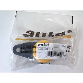 Antal D040 Snatch Block Sailing Equipment New In Bag Marine Pulley Black Yellow