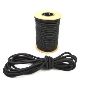 Apcc 38100 Usa 3/8 Inch X 100ft Bungee Cord Shock Bungie Marine Grade Stretch Blk