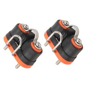 As The Description Shows 087073104579 2pcs Fast Entry Rope Cam Cleat Heavy Duty Boat Accessories