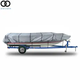 Apo168176 Autoooparts Grey 210d 12ft 56inch Jon Boat Cover Water Proof Trailerable For Apo168176 Autoooparts Grey 210d 12ft 56inch Jon Boat Cover Water Proof Trailerable For