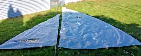 19-luff Babel And Buchbinder Main Jib For Approx. 22 Inch Mast Some Crisp Left
