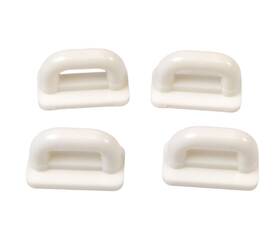 Bainbridge Pa007/4 Marine Sailboat Plastic 5/8 Inch Internal Flat Sail Slide 4-pack
