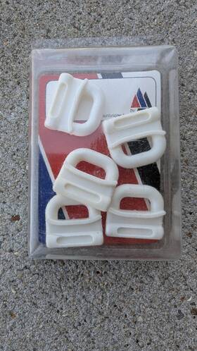 Bainbridge Pa016/5 Sail Slugs Slides 5/16 Inch Lot Of 5 Made In Usa By