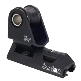 25100gtb Barton Marine 25mm T-track Genoa Car - Black