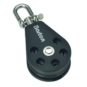 N02130 Barton Marine Size 2 Single Swivel Block