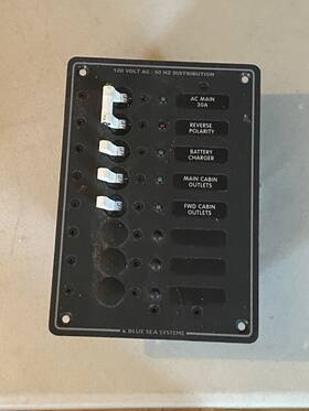 Blue Sea Systems 8027 120 Volt Breaker Panel Pn