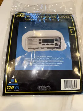 Z10650 C.e. Smith Marine Vhf Radio Cover Size F 3-1/2 Inch H X 7 W 8 D