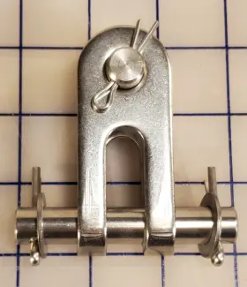 12-323 C. Sherman Johnson Double Jaw Rigging Toggle 1/2 Inch Pin Sailboat Marine