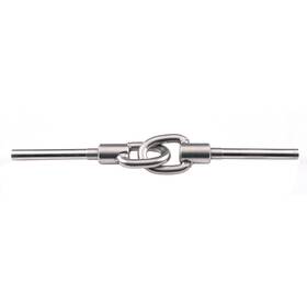C. Sherman Johnson 26-408 C. Double Threaded Interlocking Gate Eye F/1/8 Inch Wire