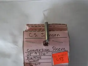 36-610 C. Sherman Johnson Marine Pack Of 11 #36-610 Conversion Sleeve - Machine Swage