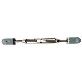 C. Sherman Johnson 42-110 C. T-style Jaw/jaw Open Body Turnbuckle - 1/4-28 Thread Size