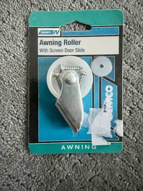 Camco 42003 Rv Awning Roller With Screen Door Slide Kit