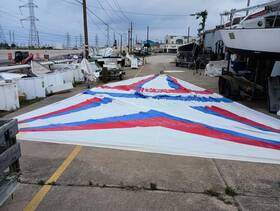 Cameron Sails J43-9s Symmetrical Spinnaker W 43-9 Luff From Boatersft Resale Shop Of Tx 2604 1105.91