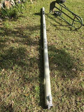 Catalina C-25 E-1767 Sailboat Boom Extrusion -11ft2 With Cleats And Pulleys