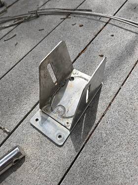 Catalina E-1576 C-25 Sailboat Mast Mount
