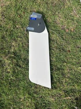 Colie Sails 000.ib04 Laser/ilca Sailboat Rudder With Head Assembly Coley