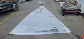 Lms23-4 Dieball Sails Lightning Mainsail W 23-4 Luff From Boatersft Resale Shop Of Tx 2404 1501 82 Lms23-4 Dieball Sails Lightning Mainsail W 23-4 Luff From Boatersft Resale Shop Of Tx 2404 1501 82