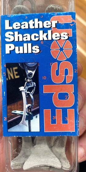 Edson 1404-5 Leather Shackles Pulls