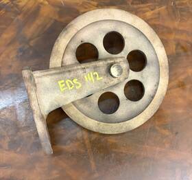 Edson B-175 Bronze Single Up-right Sheave Assy 6 Inch Steering Pulley