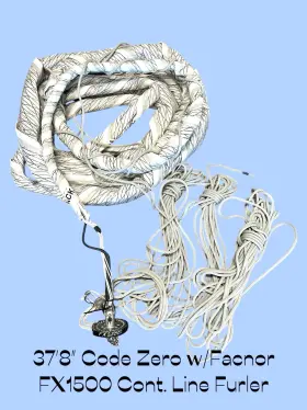 Fx1500 Facnor 37ft8 Inch Code Zero With Cont. Line Furler Fx1500 Facnor 37ft8 Inch Code Zero With Cont. Line Furler