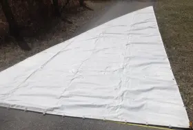 2901017 Far East Sails Main Sail 33ft Hoist 13ft 5 Inch Foot With 1 Reef By Fareastsails.com Bag