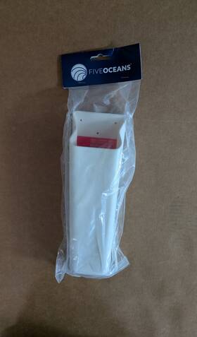 Five Oceans Fo4687 11.5 Inch White Winch Handle Holder. New In Box