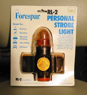 Forespar 202102 Sailboat Rl-2 Personal Strobe Light New In Package