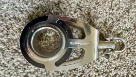 40-13us Garhauer Single Block 2-1/2 Inch Sheave 1/2 Line 2800lb Swl 40-13us Garhauer Single Block 2-1/2 Inch Sheave 1/2 Line 2800lb Swl