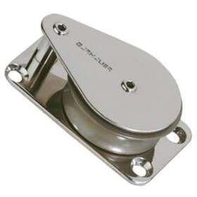 Garhauer 40-21sb Sailboat Stainless Steel Series 40 1/2 Inch X 2-1/2 Cheek Block