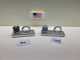 Garhauer Sc-l1 1 Inch Track Car Slide Stainless Steel New And Used Lot Of 2