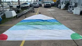 1402.91 Grastra Sails J23-10s Symmetrical Spinnaker W 23-10 Luff From Boatersft Resale Shop Of Tx 2506