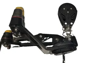 2627 Harken 097653016205 216 Duocam Swivel Base Carbo Ratchamatic 57mm Block #2627 Like New 2627 Harken 097653016205 216 Duocam Swivel Base Carbo Ratchamatic 57mm Block #2627 Like New