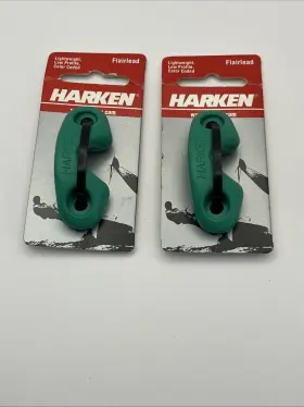 Harken 097653016762 Set Of 2 425 Flairlead For 150 And 365 Cleats Green 425g Lightweight