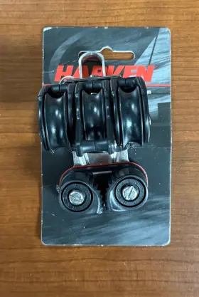 Harken 097653100522 29mm Triple Block Becket Cam Cleat - 347 New Free Shipping