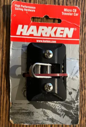 2700 Harken 097653105176 Micro Cb Traveler Car With Pivoting Shackle High Performance
