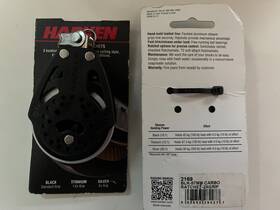 Harken 097653284277 2169 57mm Power3 Carbo Ratchet Block - 2x Grip