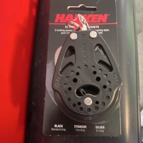Harken 2135 92 2135 57mm Carbo Single Ratchet Block With Swivel