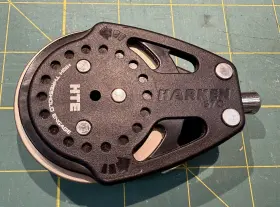 2165.hte Harken 57mm Ratchamatic Hte Block Swivel 1.5x Grip
