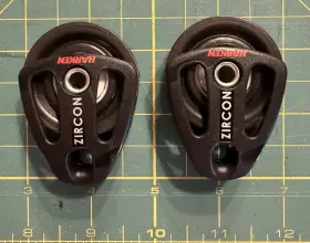 2190 Harken 40mm Single Zircon Sailboat Block Pulley