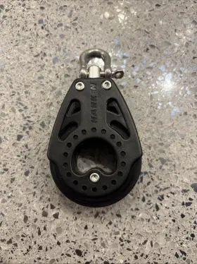 2600f Harken 57mm Carbo Air Block With Swivel