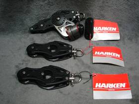 Harken 2621-2624 309 3pc Set 2621 2624 Carbo Airblock 57mm Fiddle Line Cam Lock Sailboat