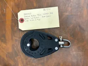 266d Harken Single Block 75c Carbo Air With Swivel Pn Line 14mm 9/16