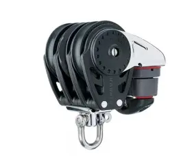 2685 Harken 75mm Triple Carbo Ratchamatic Block With Cam Cleat