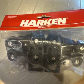 Harken 2743 Small Boat 22mm Port And Starboard End Controls Dbl Sheave Cleat