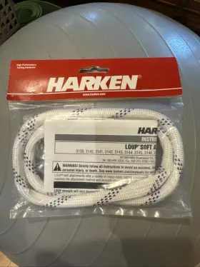 3144 Harken Soft Attachment Inch Loup - 10mm X 380mm Long