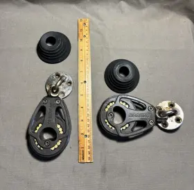 3244 Harken 75mm Aluminum Standup Block