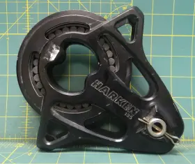 3259 Harken Block Black Magic 125mm Single Runner Lightweight 7-11/16 Inch Length
