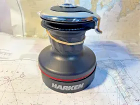 40-sta Harken 40 Sta Radial Self-tailing Aluminum Two-speed Sailboat Winch