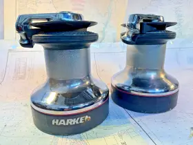 48.2st Harken 48.2 2-speed Chrome Over Bronze Excellent Condition